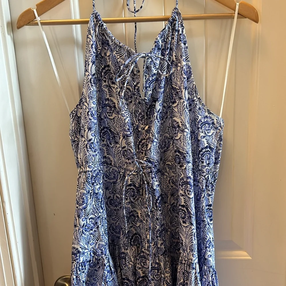NWT J. Crew Collection Anguilla halter dress